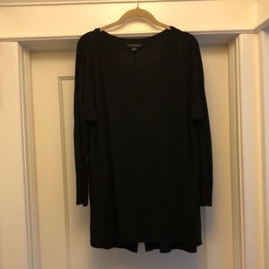 Long sleeve black tunic